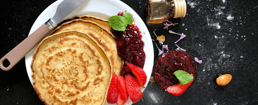 Rezept für vegane Pfannkuchen