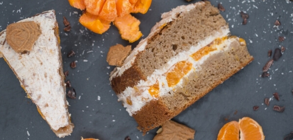 Vegane Spekulatius Torte – Vegan backen mit Laura