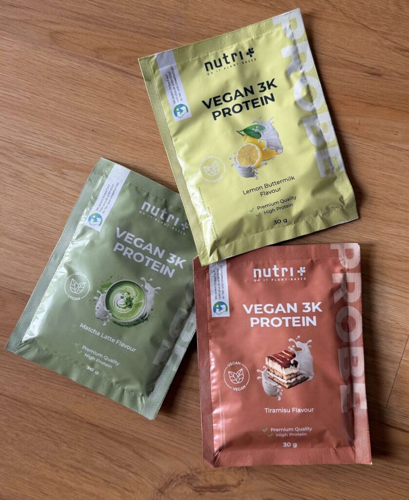 nutri+ 3k proteinpulver vegan