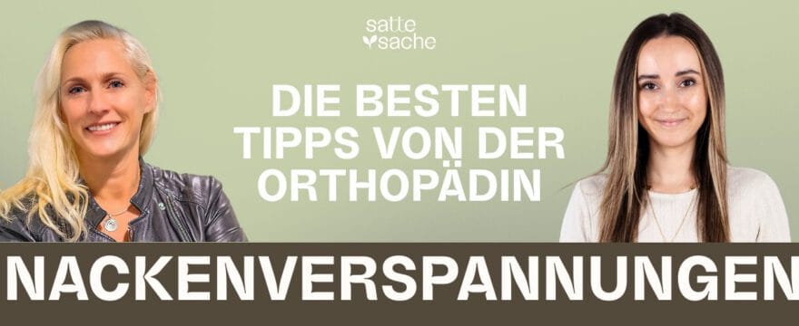Nackenverspannungen lösen: Übungen, Ursachen und Tipps von einer Orthopädin