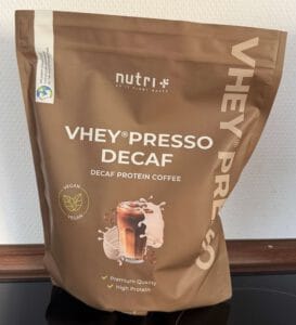 nutri+ vhey decaf proteinpulver